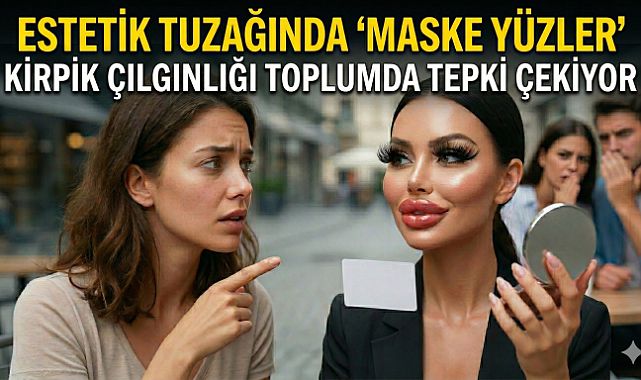 Fabrika çıkışlı yapay suratlar toplumda itici algı oluşturuyor