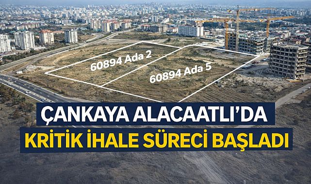 Alacaatlı'daki 44 bin m2'lik arsalar yatırımcıların ilgisine sunuldu