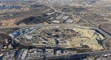 Ankara'daki Dışişleri Bakanlığı'nın yeni yerleşkesi inşaatı yükseliyor