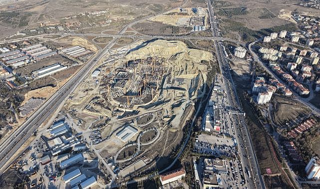 Ankara’daki Dışişleri Bakanlığı’nın yeni yerleşkesi inşaatı yükseliyor