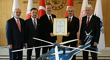 Gökbey'e uçuşa elverişlilik sertifikası