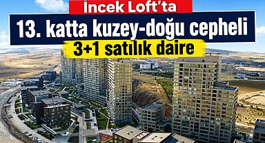 İncek Loft sitesinde 3+1 avantajlı fiyatlı konut 