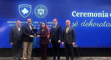 Rifat Hisarcıklıoğlu Kosova Cumhurbaşkanlığı Liyakat Madalyası
