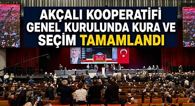 Akçalı Kooperatifi’nde genel kurul tamamlandı: Kura, seçim ve teslim süreci gündeme damga vurdu