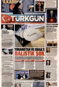 Türkgün Gazetesi Gazete Manşeti