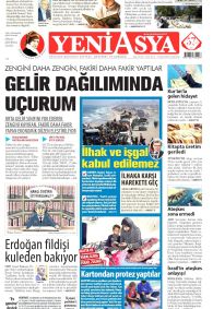 Yeni Asya Gazetesi Gazete Manşeti